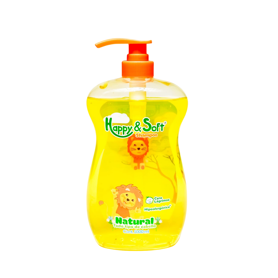 SHAMPOO NATURAL HAPPY AND SOFT x 1000mL