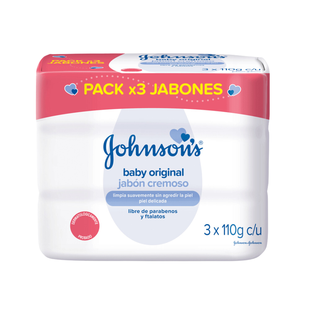 JABON EN BARRA JOHNSON'S BABY ORIGINAL