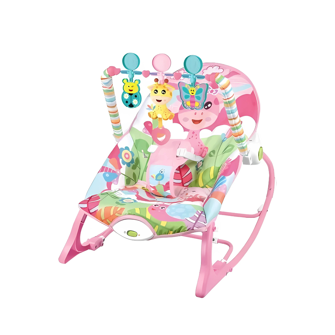 SILLA MECEDORA ROSADA ROCKER