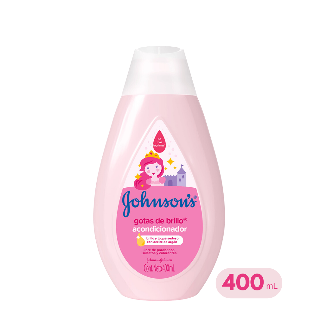 ACONDICIONADOR JOHNSON'S BABY GOTAS DE BRILLO