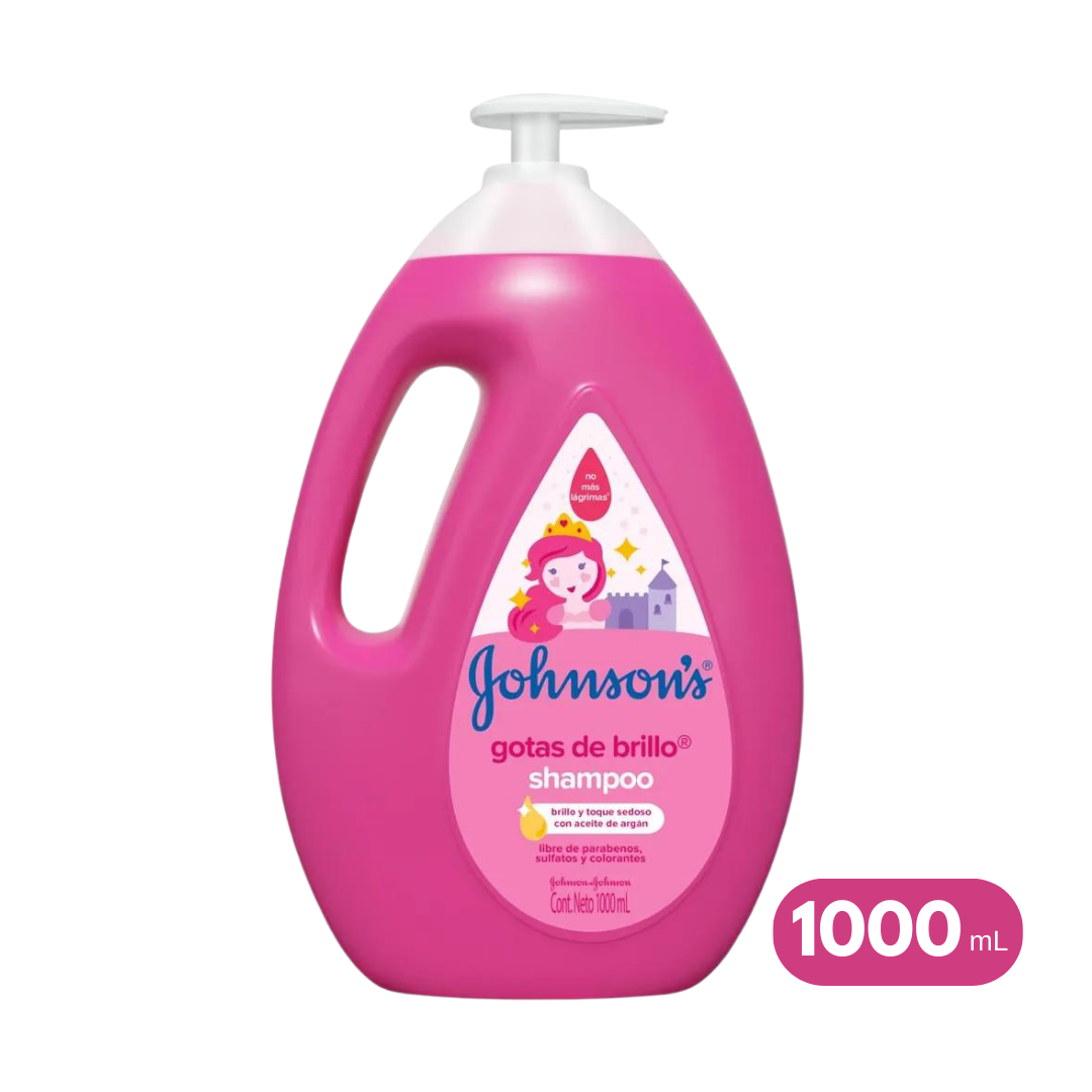 SHAMPOO JOHNSON'S GOTAS DE BRILLO