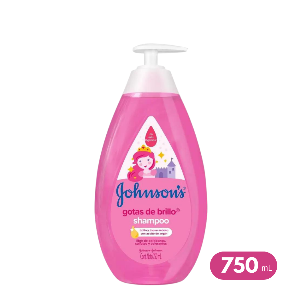 SHAMPOO JOHNSON'S GOTAS DE BRILLO