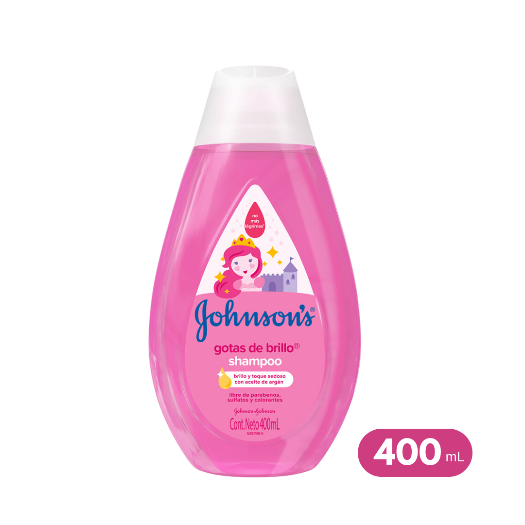 SHAMPOO JOHNSON'S GOTAS DE BRILLO