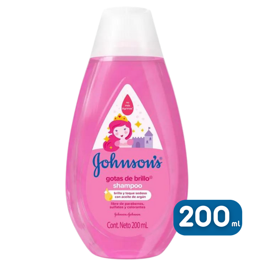 SHAMPOO JOHNSON'S GOTAS DE BRILLO