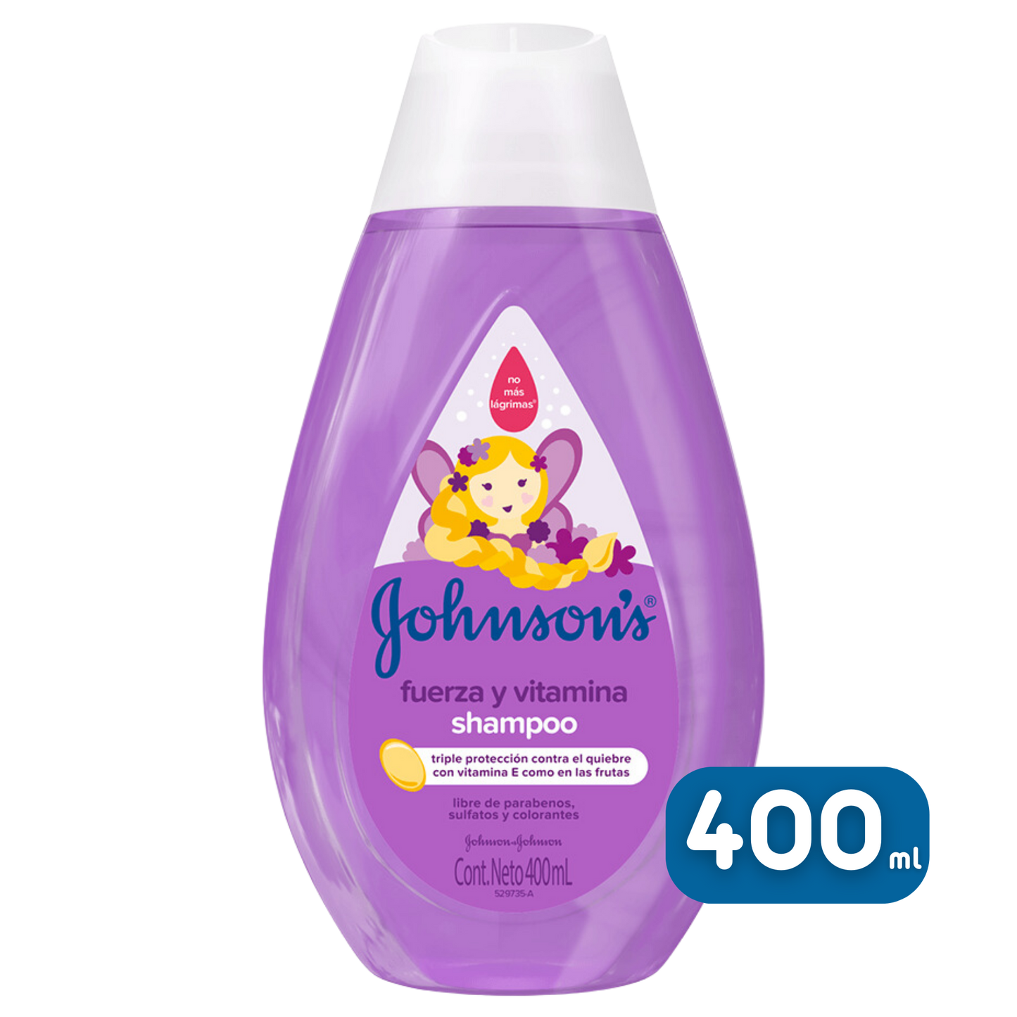 SHAMPOO JOHNSON'S FUERZA Y VITAMINA