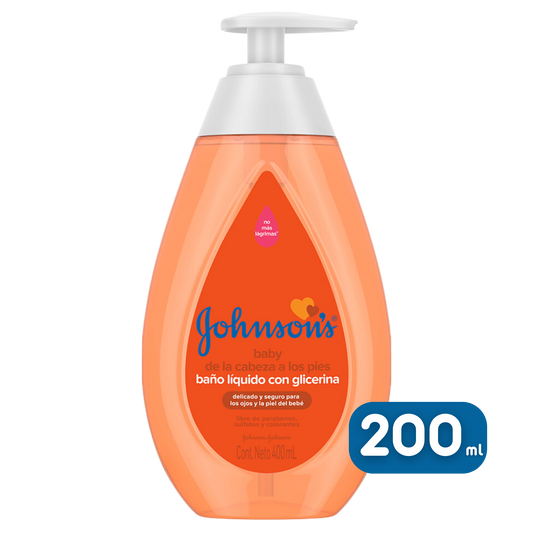 BAÑO LIQUIDO JOHNSON'S CON GLICERINA