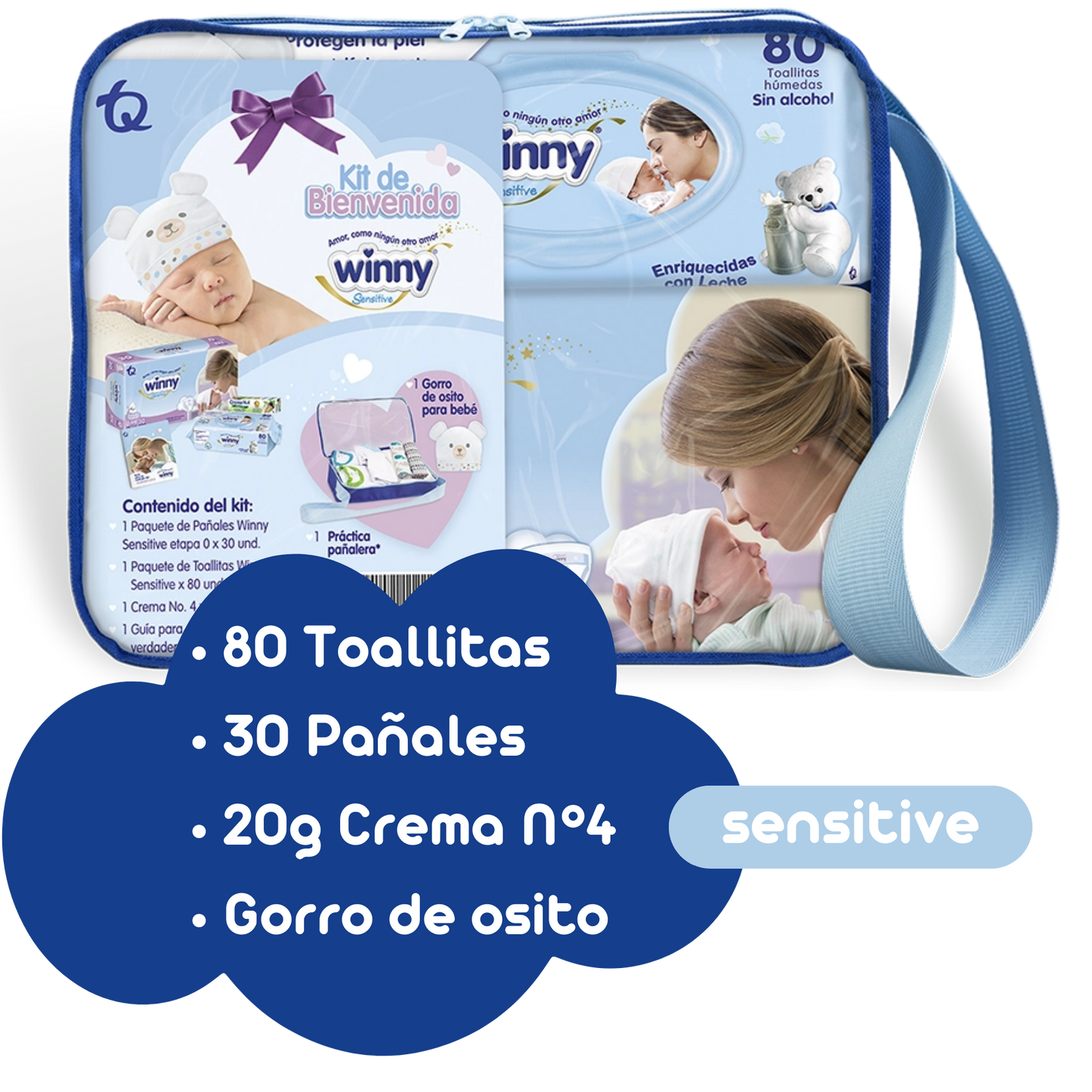 KIT DE BIENVENIDA WINNY SENSITIVE