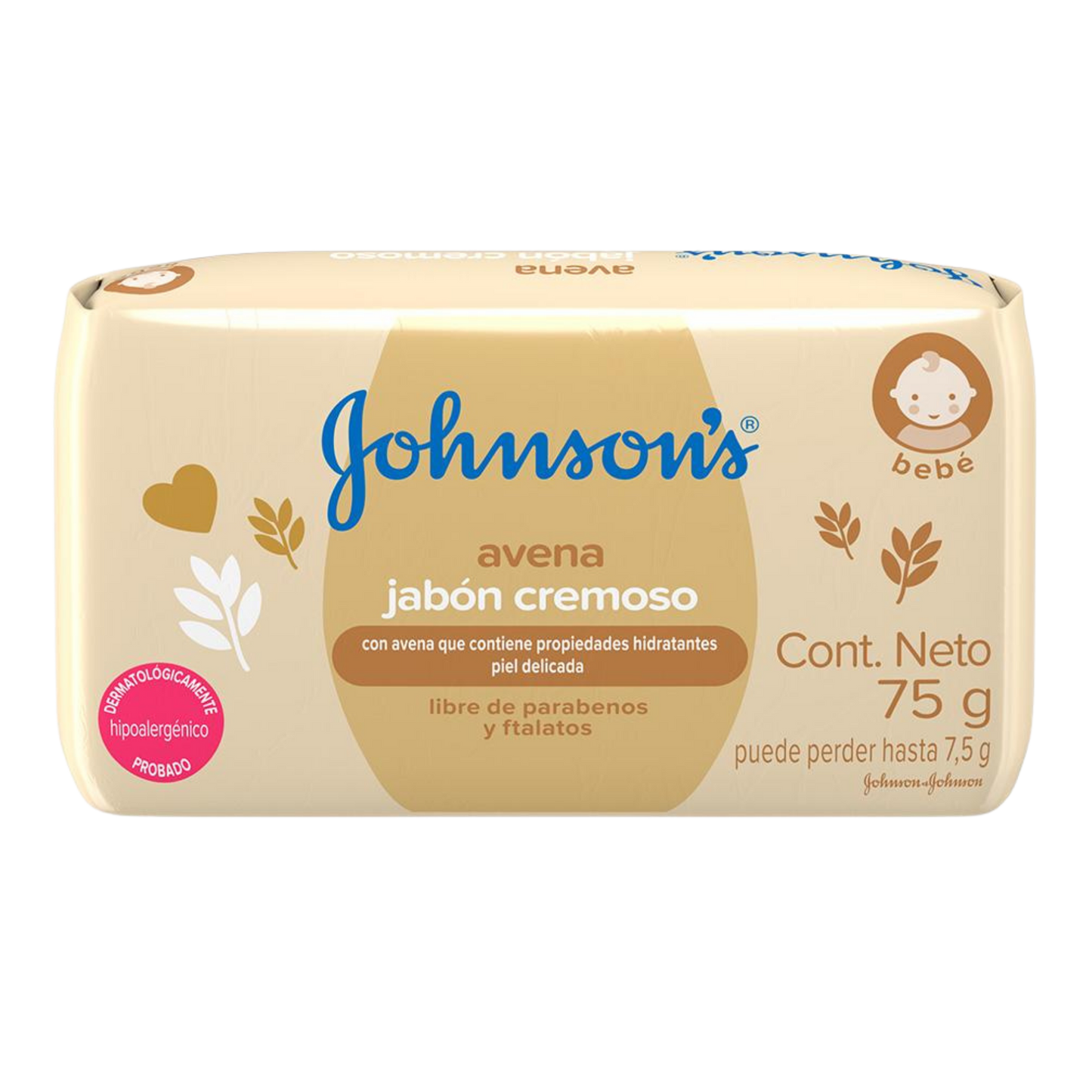 JABON EN BARRA JOHNSON'S BABY AVENA