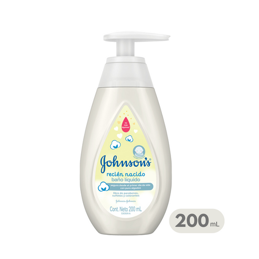 BAÑO LIQUIDO JOHNSON'S RECIÉN NACIDO