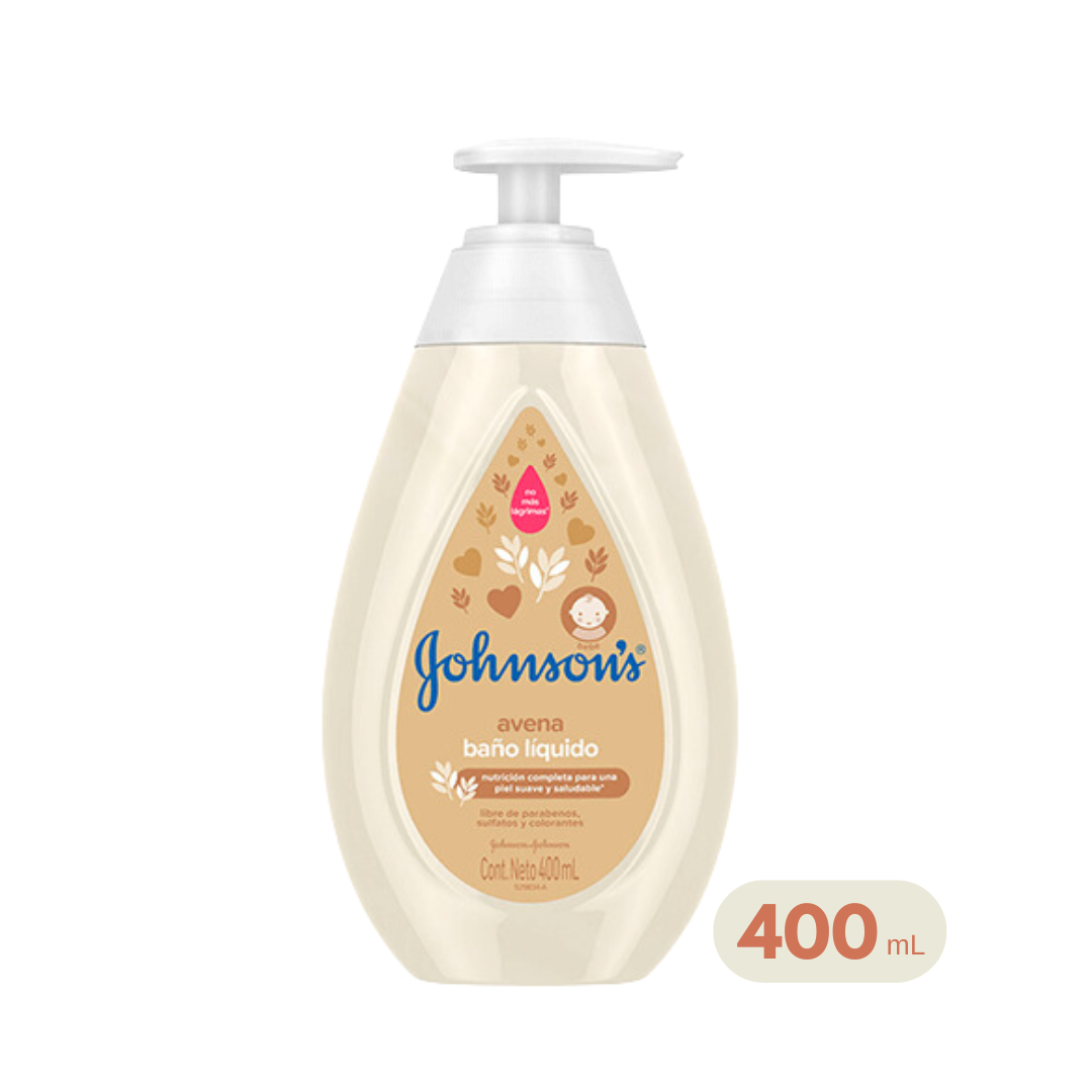 BAÑO LIQUIDO JOHNSON'S AVENA
