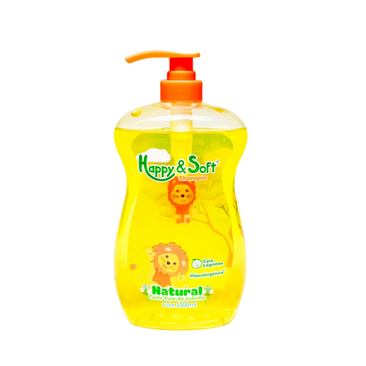 SHAMPOO NATURAL HAPPY AND SOFT x 1000mL