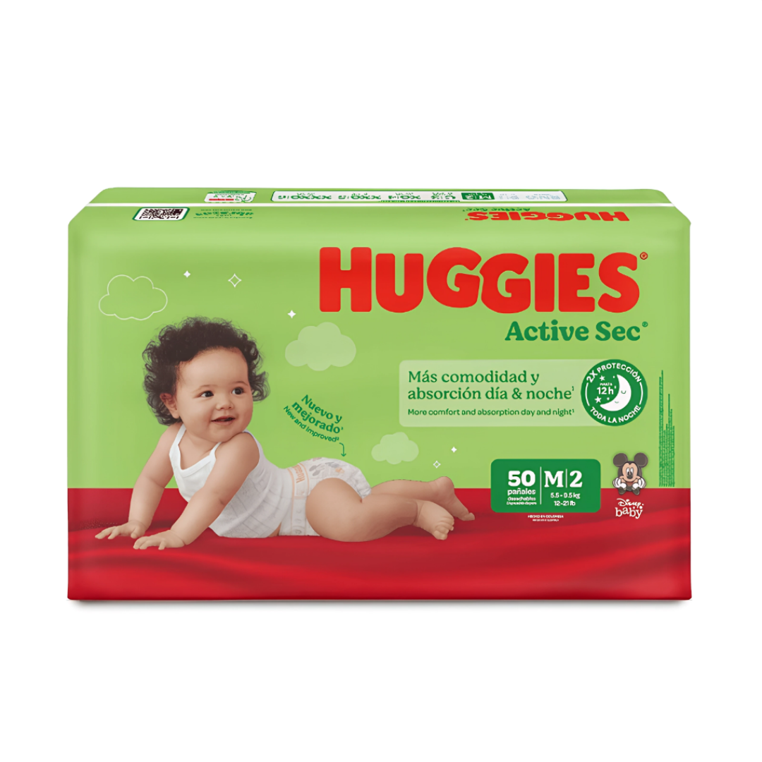HUGGIES ETAPA 2/M ACTIVE SEC