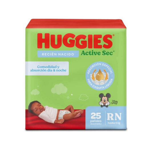 HUGGIES ETAPA 0/RN ACTIVE SEC