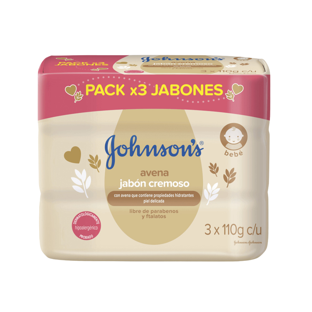 JABON EN BARRA JOHNSON'S BABY AVENA