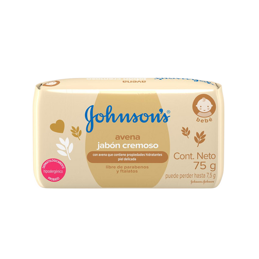 JABON EN BARRA JOHNSON'S BABY AVENA