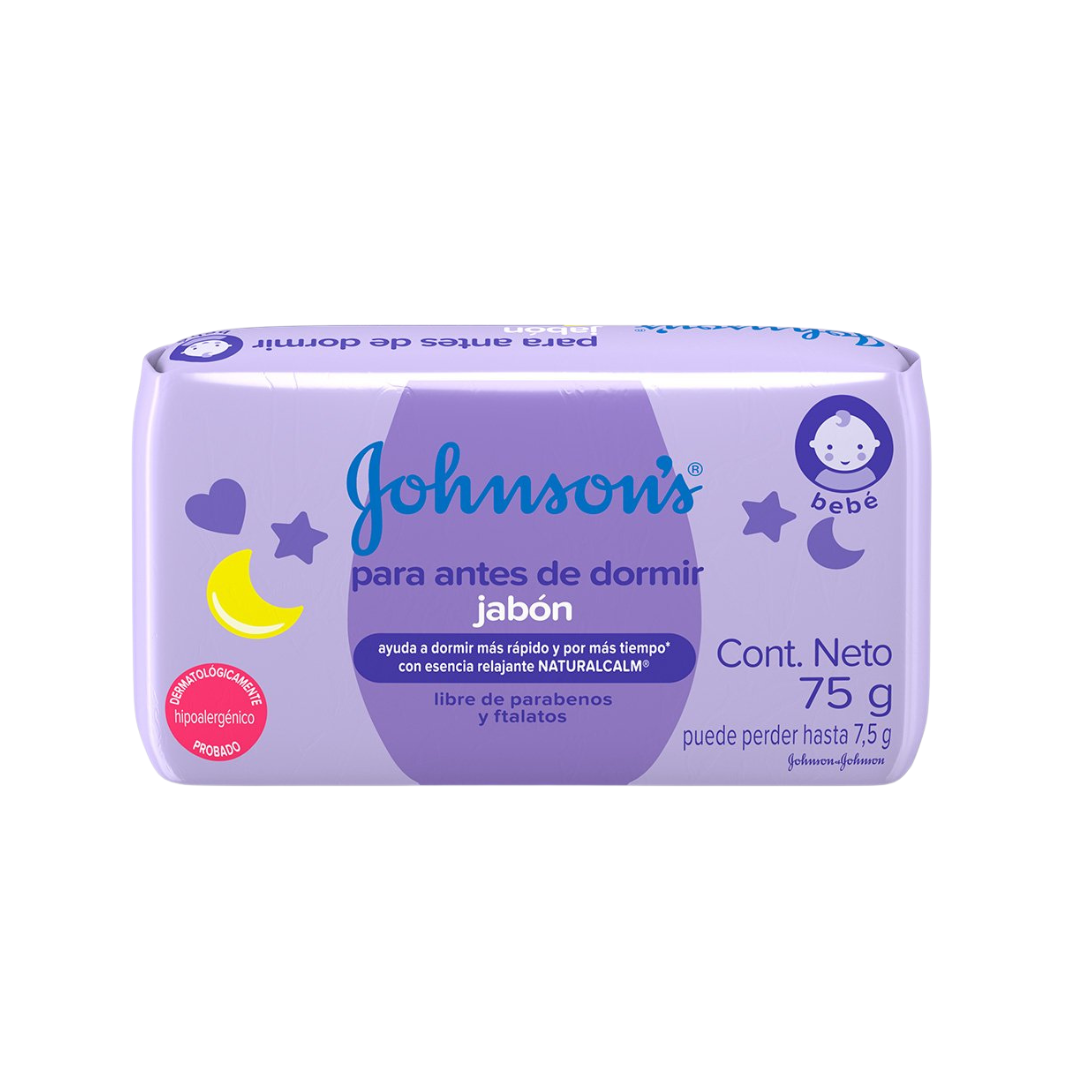 JABON EN BARRA JOHNSON'S BABY ANTES DE DORMIR