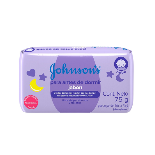 JABON EN BARRA JOHNSON'S BABY ANTES DE DORMIR