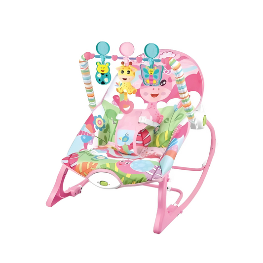 SILLA MECEDORA ROSADA ROCKER
