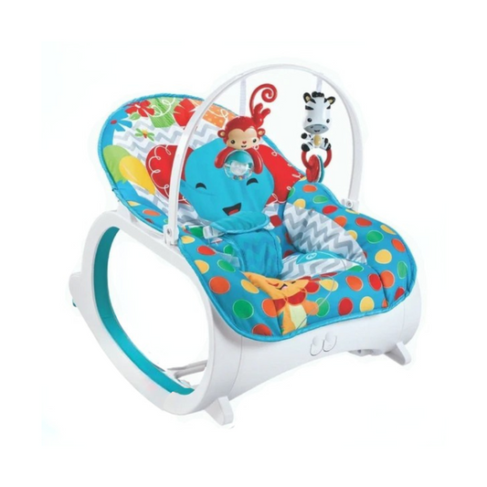 SILLA MECEDORA  ELEFANTE AZUL