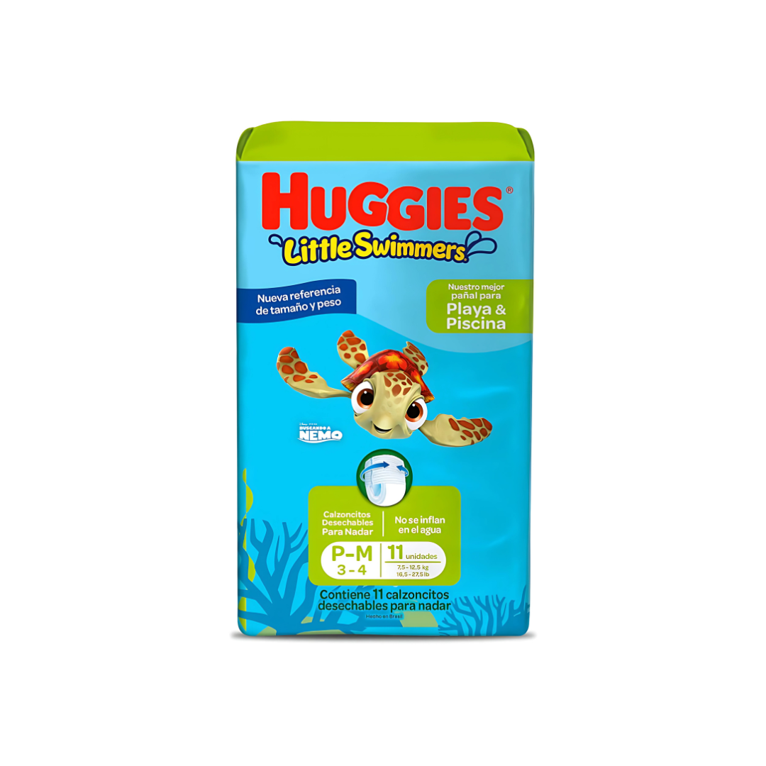PAÑALES PARA EL AGUA x 11 uds