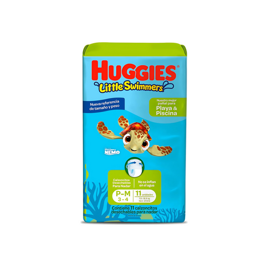 PAÑALES PARA EL AGUA x 11 uds