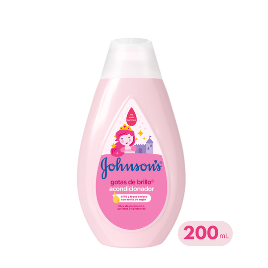 ACONDICIONADOR JOHNSON'S BABY GOTAS DE BRILLO