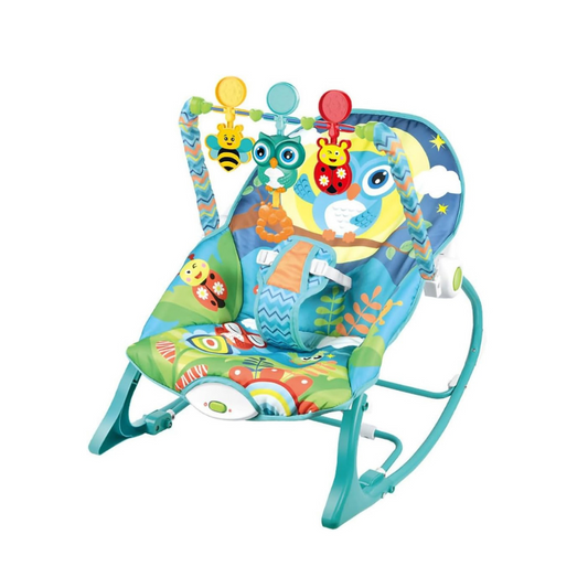 SILLA MECEDORA ROCKETT AZUL