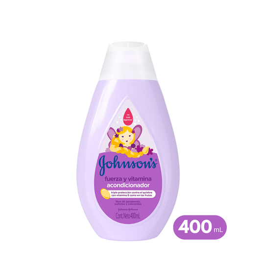 ACONDICIONADOR JOHNSON'S BABY FUERZA Y VITAMINAS
