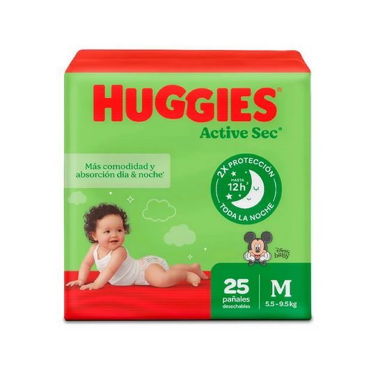 HUGGIES ETAPA 2/M ACTIVE SEC