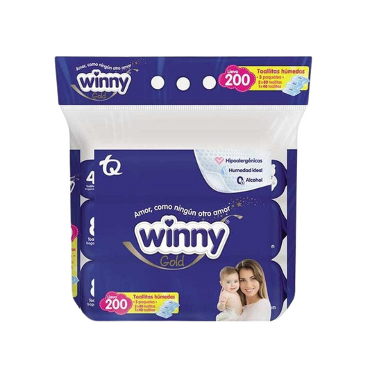 PAÑITOS WINNY GOLD